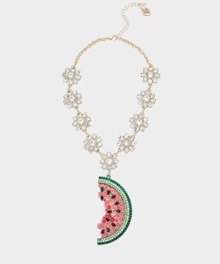 BETSEYS BACKYARD WATERMELON PENDANT MULTI