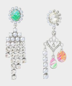 ART CAMPAIGN CHANDELIER MISMATCH EARRINGS