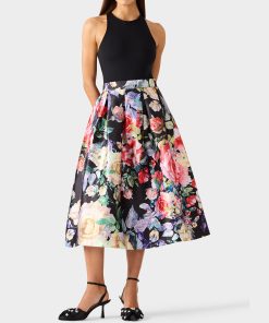 BOTANQUE SKIRT BLACK