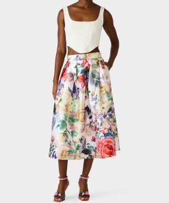 BOTANQUE SKIRT IVORY