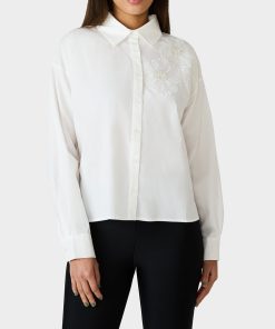 BETSEY BLOOM SHIRT OFF WHITE