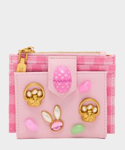 A TISKET A TASKET WALLET PINK MULTI