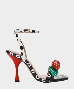 ADDISON BLACK/WHITE MULTI