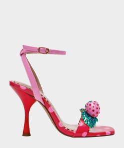 ADDISON RED/PINK MULTI