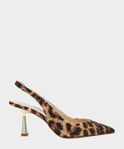 CLARK HEELS NUDE LEOPARD