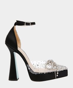 CHER BLACK SATIN | RE:LUV