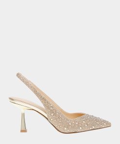 CLARK HEELS GOLD