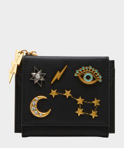 CELESTIAL BIFOLD WALLET BLACK