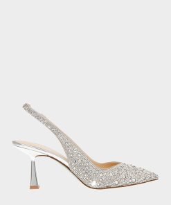 CLARK HEELS SILVER