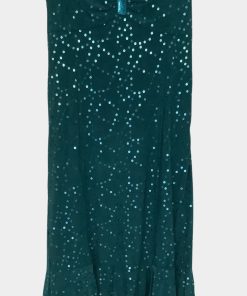 Betsey Johnson Teal Sequin Convertible Midi Dress L NWT OTHER | RE:LUV