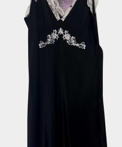 Betsey Johnson Women's Lace Trim Knee Cocktail and Party Dress | RE:LUV